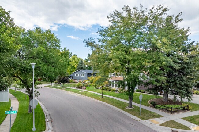 Tall trees line the roads in South High, with no shortage of green to shade a stroll.