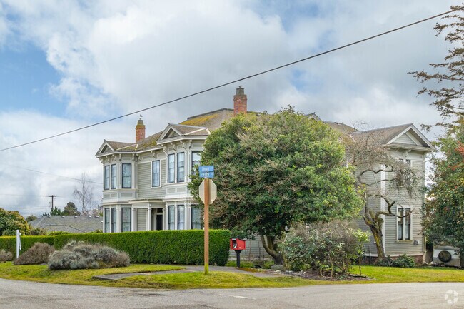 Homes with Victorian touches are found throughout Port Townsend as a nod to the city's past.
