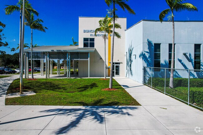 Bunche Park Elementary School serves students in the Bunche Park neighborhood.
