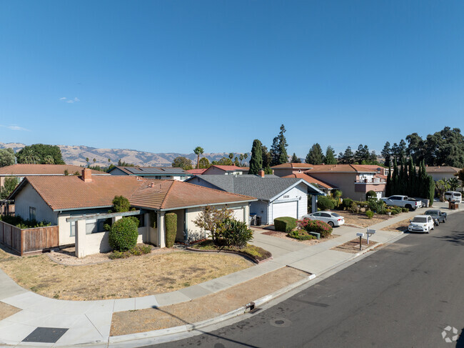 Stonegate's charming row of ranch-style homes offers cozy living and classic designs.