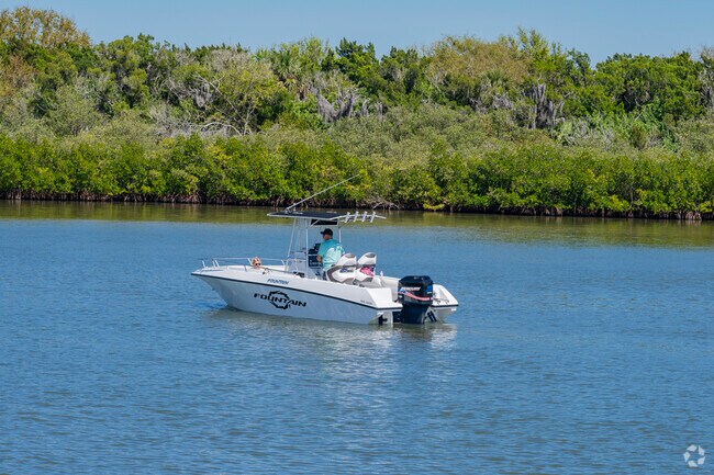 Charter a boat or take your own for a fishing excursion in Oak Hill.