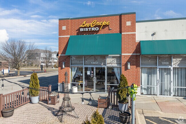 La Crepe Bistro offers an upscale dining experience with French cuisine.