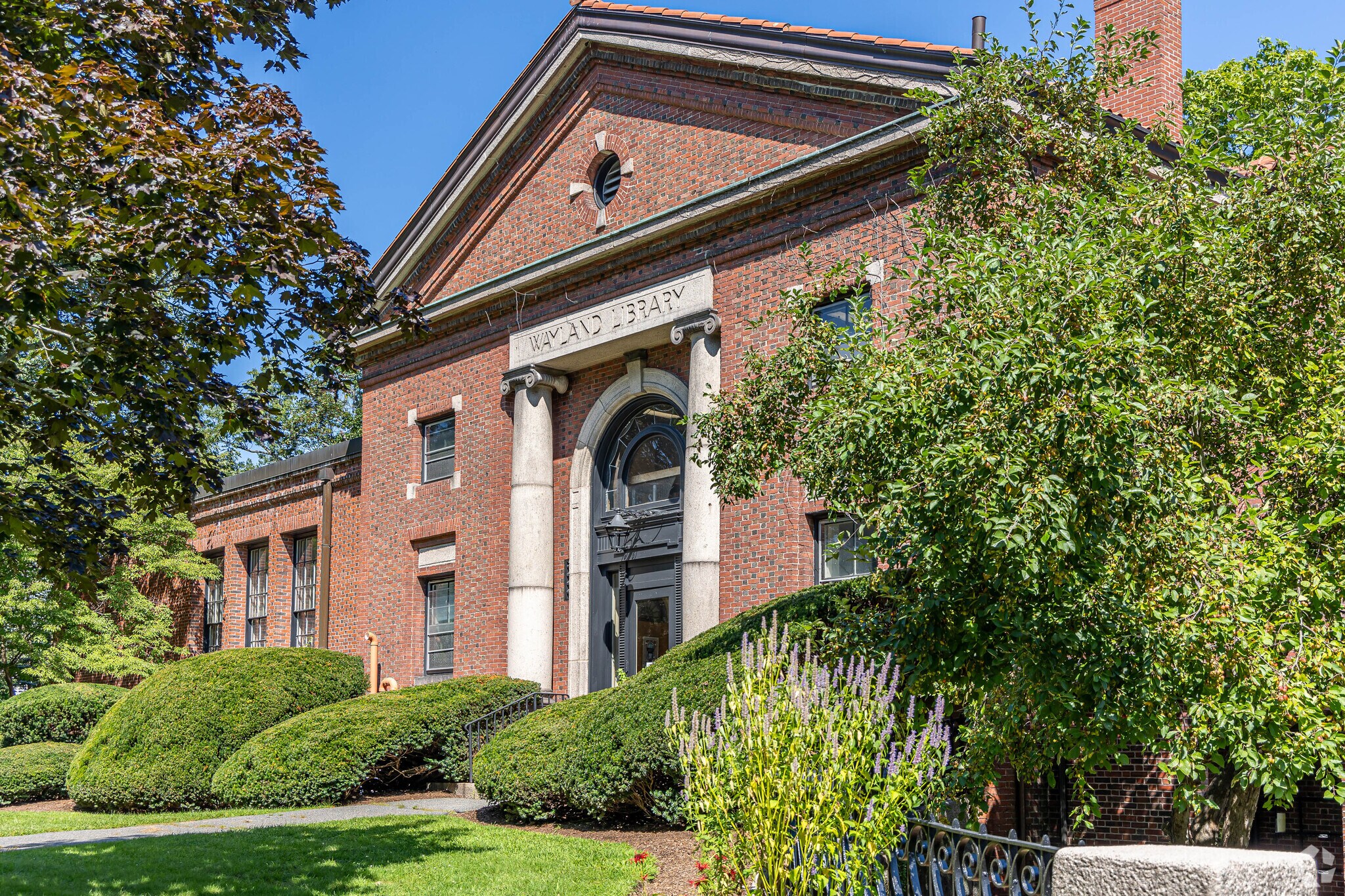Wayland Public Library is located in Downtown Wayland, minutes from the Wayland neighborhood.