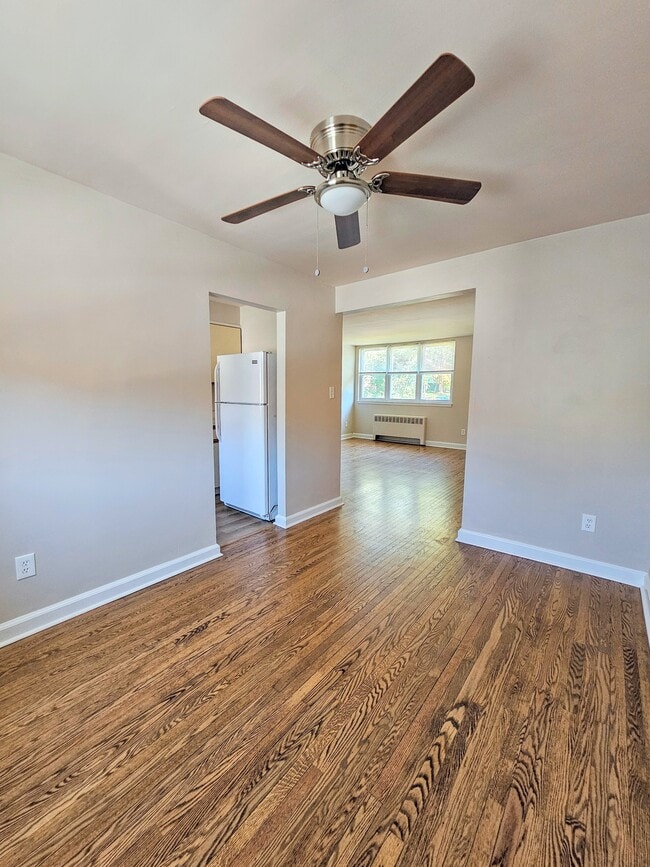 Dining area with view to kitchen and living room