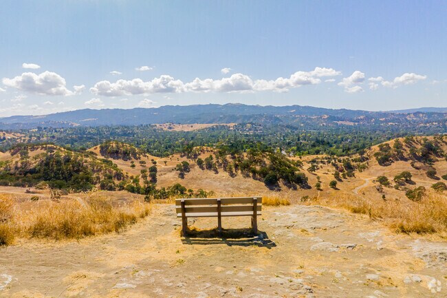 The trails along the Mt. Diablo foothills present panoramic views near San Marcos.