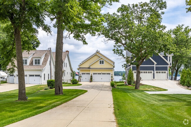 Lakefront homes in Delafield sell for $1 million to $3 million.
