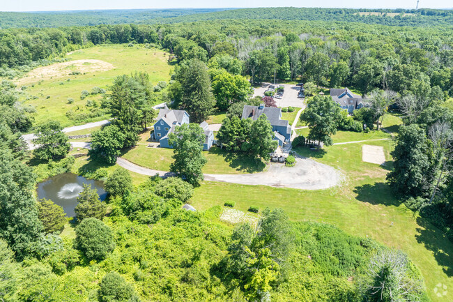 Harmony Hill School sits on several acres of open fields and woodlands.