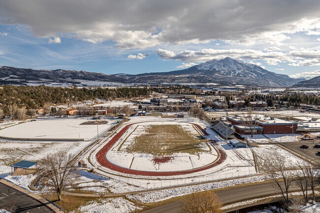 Carbondale Middle School has a great track and field.