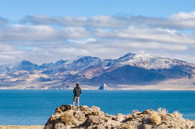 Sky Ranch is close to the pristine shores of Pyramid Lake where locals enjoy hiking.
