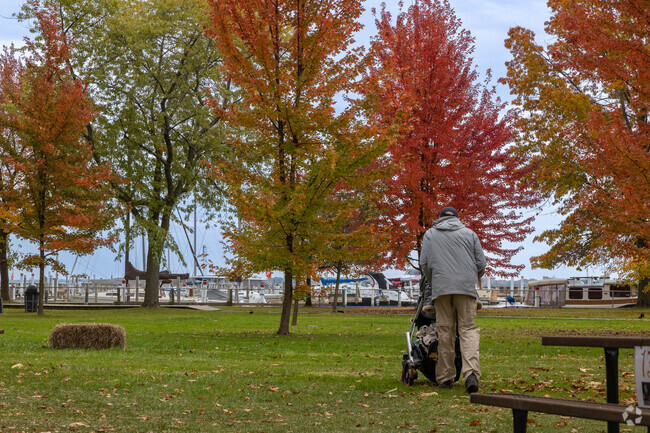 Take the family for a peaceful walk and enjoy the foliage when in Grosse Pointe Park.