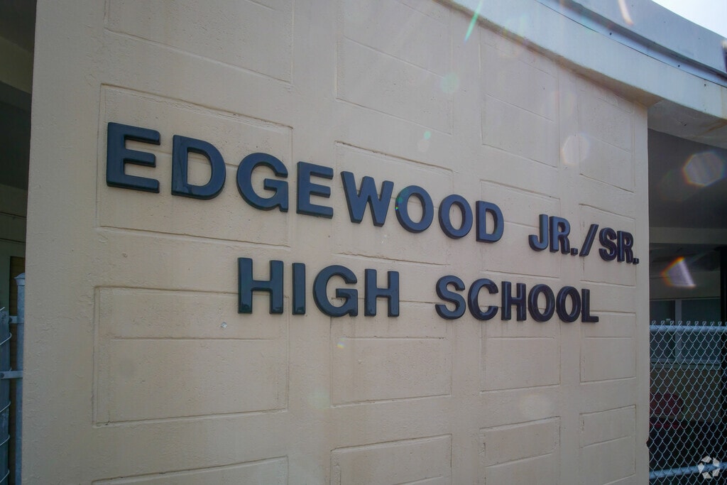 Edgewood Jr/Sr High School is located on East Merritt Avenue.