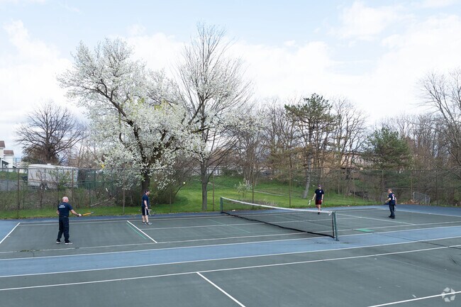 Arbor Hill Park is a great destination for a tennis, basketball or baseball game in the area.