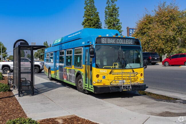 The Golden Empire Transit bus line runs throughout Olive Drive Area.
