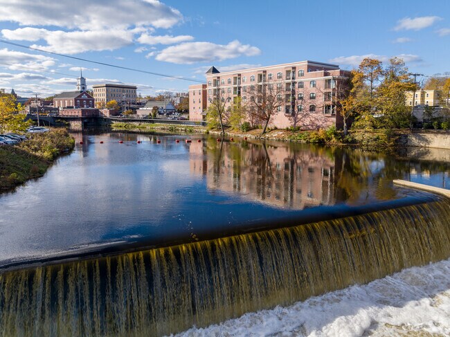 Built in the 1830's, Jackson Falls Dam helps supply electricity for the city of Nashua.