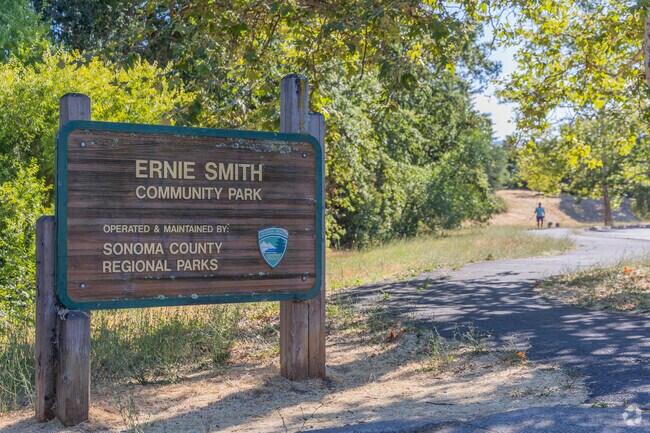 Boyes Hot Springs' Ernie Smith Community Park is popular with the town's dog owners.