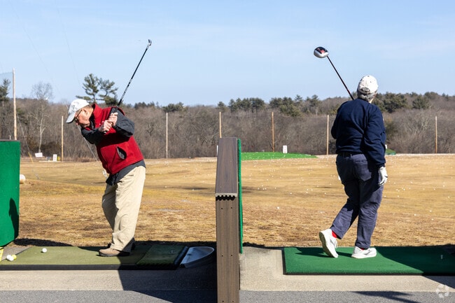 Hit a bucket of balls at the Golf Country driving range in Middleton.