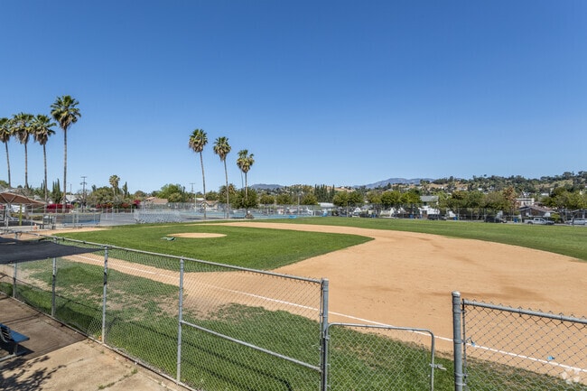 Benjamin Franklin High School has athletic fields for students to enjoy.