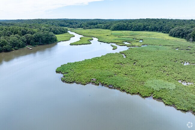 Trent Hall Creek near Golden Beach is ideal for kayaking and wildlife viewing.