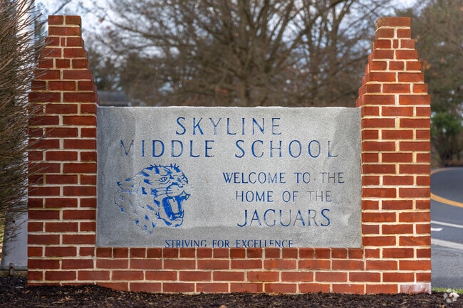 Students love the welcoming and diverse environment at Skyline Middle School.