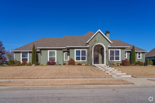 Many Rabbit Run homes have colorful paint for those looking for a little pop.