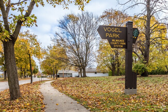 Vogel Park has a great playground the kids will love.