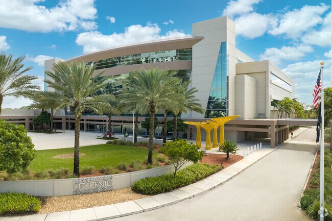 The Charles F. Dodge City Center is a state of the art public facility in Lakeside South