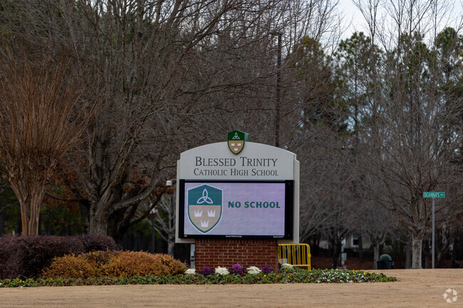 Blessed Trinity Catholic High School has a Student Teacher Ratio of 13:1.