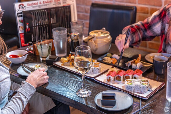 Grab some friends and enjoy some fresh sushi and warm hospitality at Jin's in Greenfield.