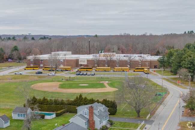 The Joseph Case High School in Swansea has an enrollment of about 541 students.