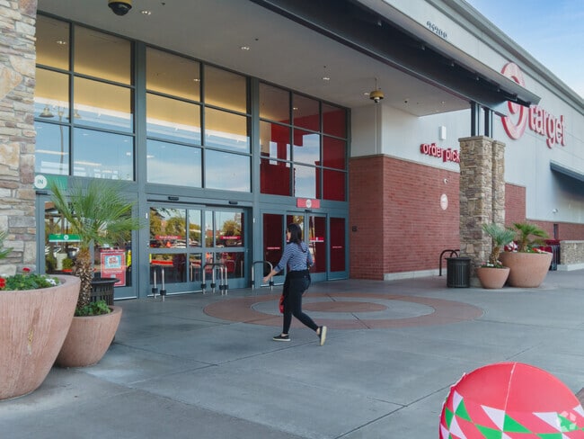 Queen Creek Marketplace offers popular stores like Target near The Bridges at Gilbert.