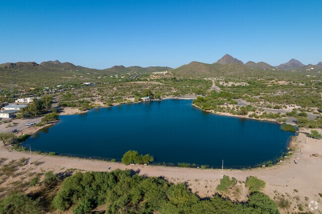 JFK Park offers community fishing waters near Enchanted Hills.