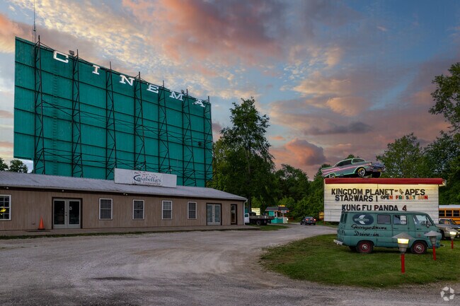 The Georgetown Drive-In opened in 1951 and is open from May to September.