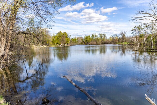 Greenfield Park near Root River Estates is stunning in every season.