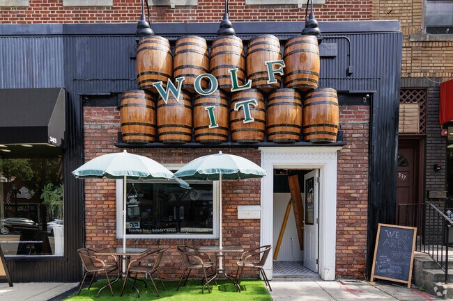 Wolf It is a new sandwich and snack shop in Leonia.