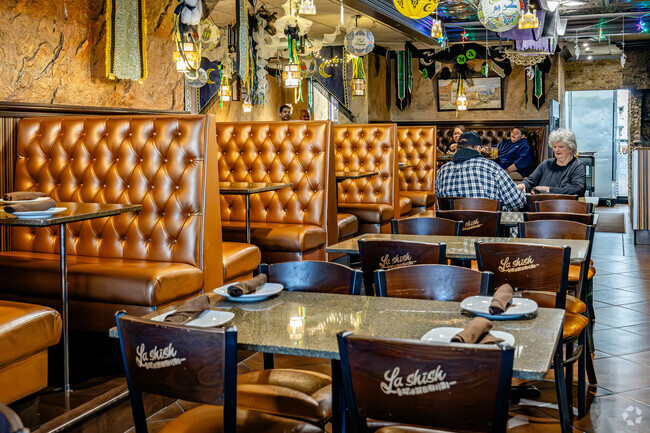 Middle Eastern staples are served up in a luxury setting at La Shish south of Dearborn.