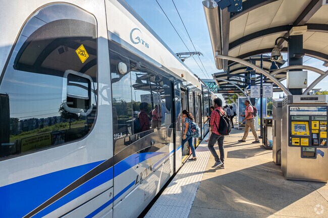 Locals can catch the LYNX Blue Line to get to Uptown from Mineral Springs.