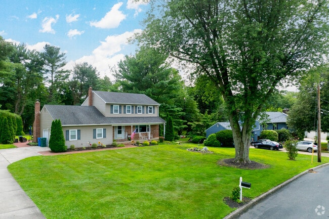 North Hanover’s tree-lined streets offer quiet charm and manicured front lawns.