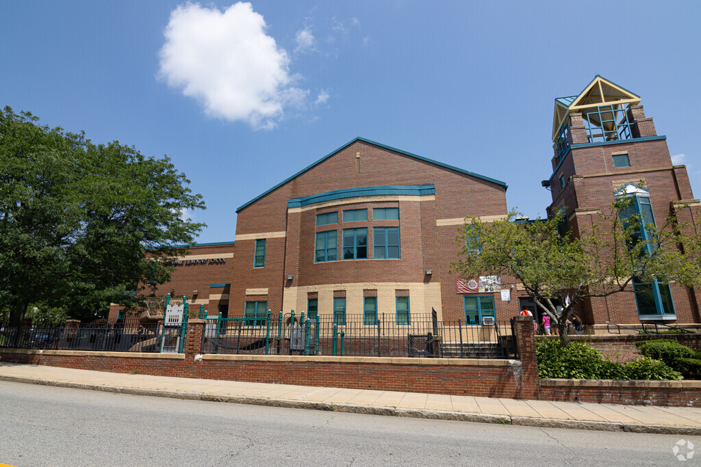 Joseph McAvinnue Elementary School is located on Mammoth Road in Lowell, MA.