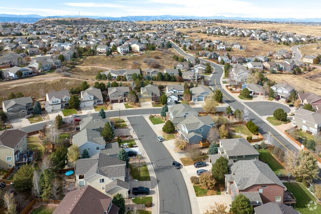 Sapphire Pointe neighborhood is close to shopping and Highway 25.