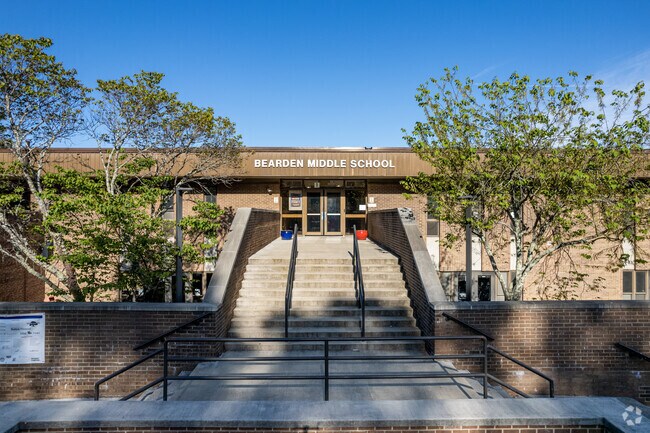 Bearden Middle School serves just under 1,400 students in 6th through 8th grade.