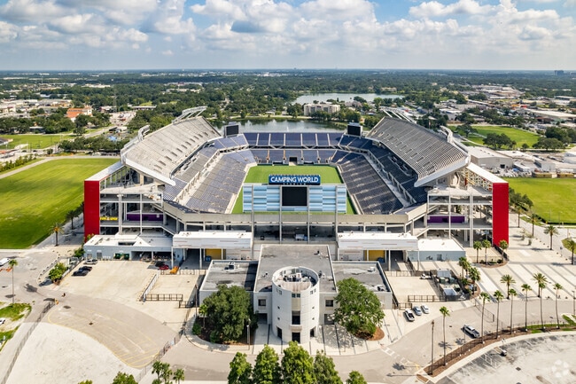 Camping World Stadium is the Orlando's home for world class events in Lorna Doone.