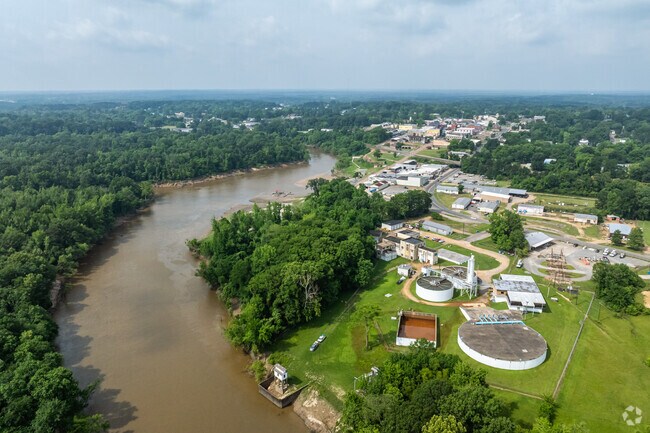 The Ouachita River runs through Camden and was a busy port for steamboats bringing cotton south to New Orleans.