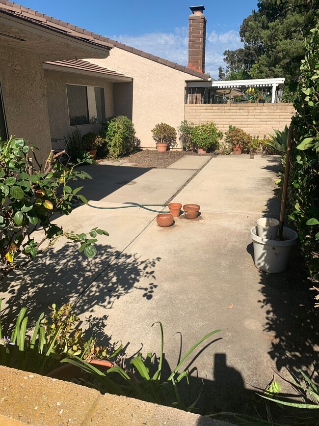 rear patio