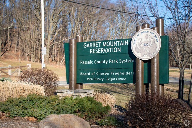 Begin your adventure at Garrett Mountain' Reservation.