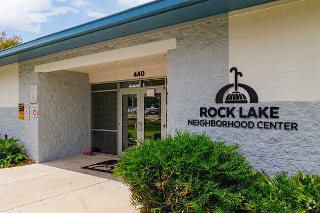 Rock Lake Neighborhood Center offers residents a variety of outdoor activities to participate in