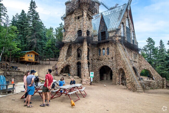 Bishop castle of rock and stone draws thousands to the structure yearly.