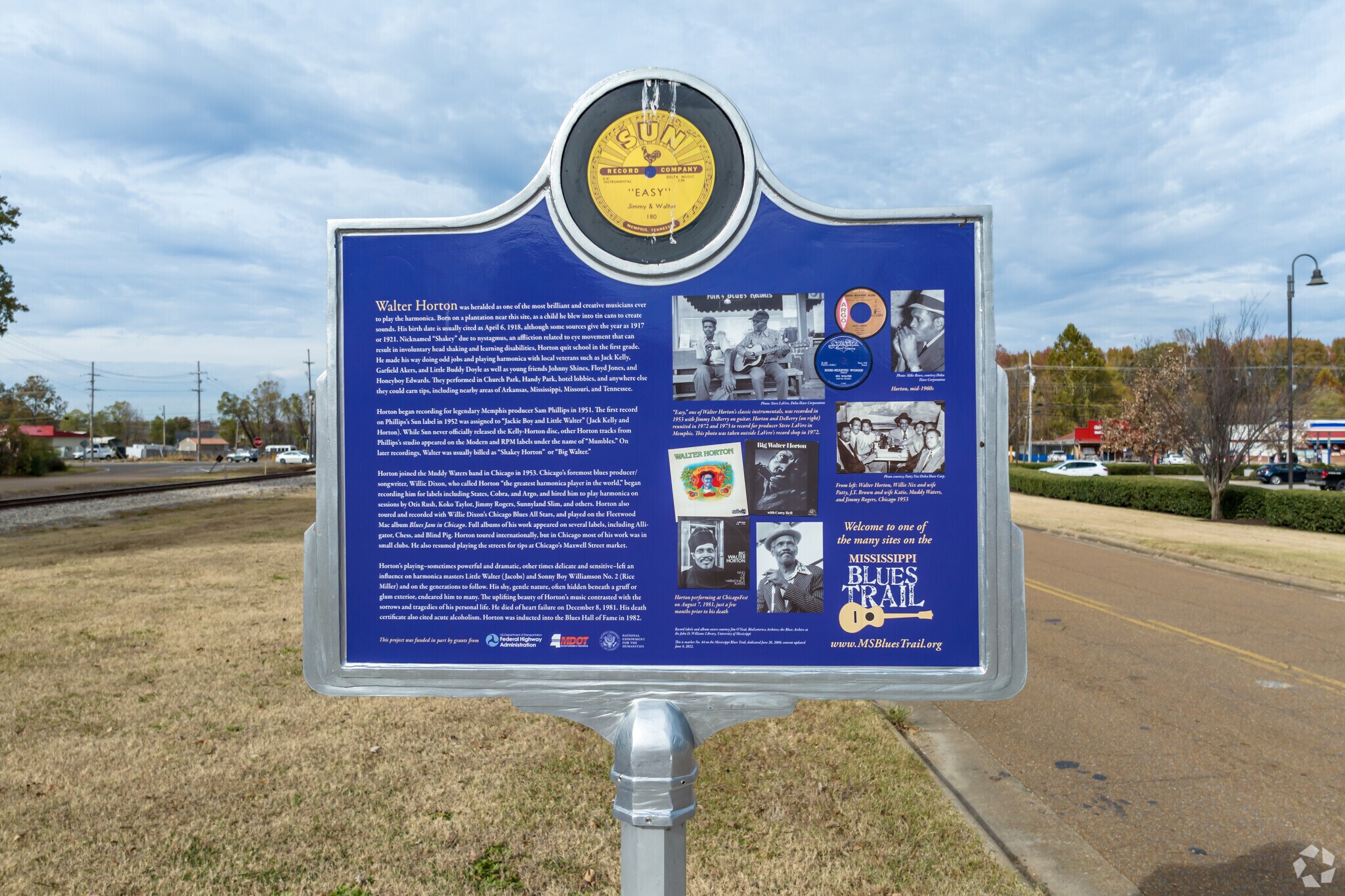 Horn Lake is on the Mississippi Blues Trail.