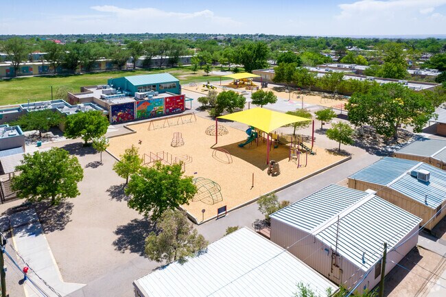 Zia Elementary enhances the educational experience at Pueblo Alto in Albuquerque.