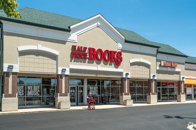 Half Priced Books customers can exchange used books for store credit at the Naperville location.