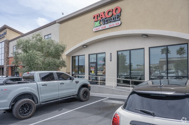 For a local bite, fast-casual Taco Verde serves up Mexican cuisine in La Madre Foothills.